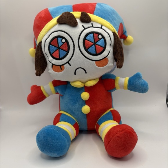 Glitch Productions Other - Glitch Productions Amazing Digital Circus Jester Plush Toy Collectible NEW NWT